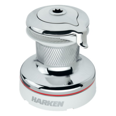 Harken Radial 2 Speed Chrome Self-Tailing Winch White 40.2STCW