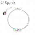Spark ֥쥹å Swarovski® Crystals SILVER925 ե˥ƥ ѥ㥤 B679218PS
