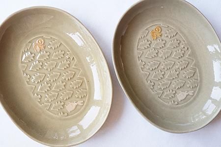 陶芸窯 瀬戸焼￼￼￼￼)￼「結晶彩紫茶碗」鈴木青々作 虎山