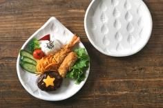 ヤ１０　　しずくのお皿 大