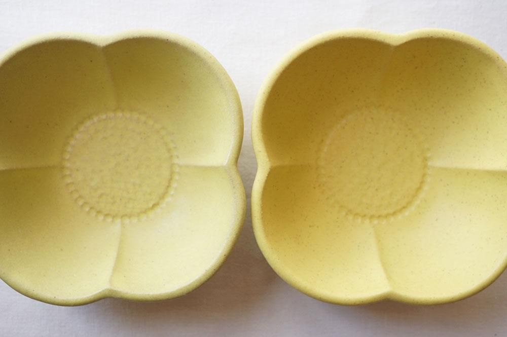 マ2 シトロン 花鉢 - 益子焼の小さな窯元「よしざわ窯」- 生活
