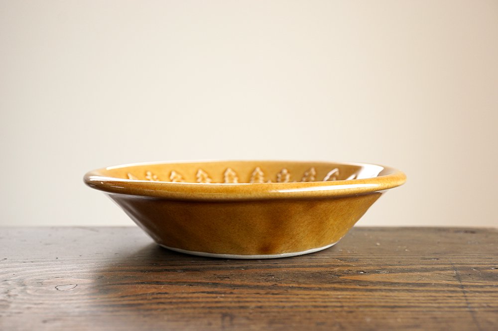シ１１ キャメル 森のお鉢 - 益子焼の小さな窯元「よしざわ窯」- 生活陶器「onthetable」