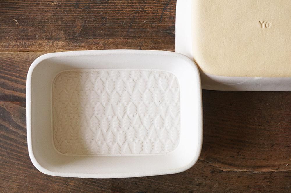 ワ3 ホワイト 森のお弁当鉢 - 益子焼の小さな窯元「よしざわ窯