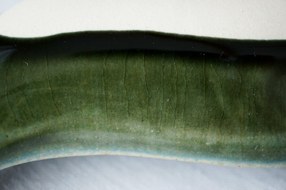 コ３９ プレシオサウルスのお皿 - 益子焼の小さな窯元「よしざわ窯」- 生活陶器「onthetable」