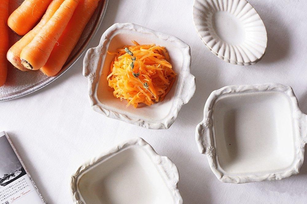 銀食器のような器 - 益子焼の小さな窯元「よしざわ窯」- 生活陶器