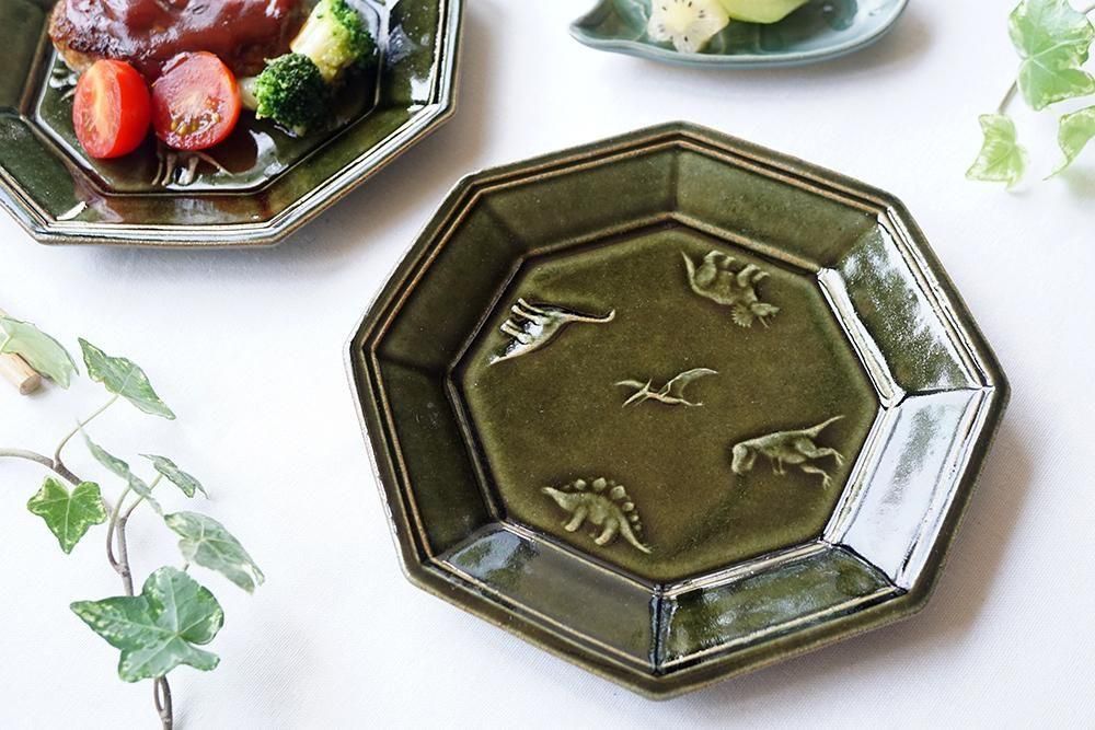 益子焼　よしざわ釜　陶器皿セット（グリーン・グレー・紫） 今、お届けできる器たち - 益子焼の小さな窯元「よしざわ窯
