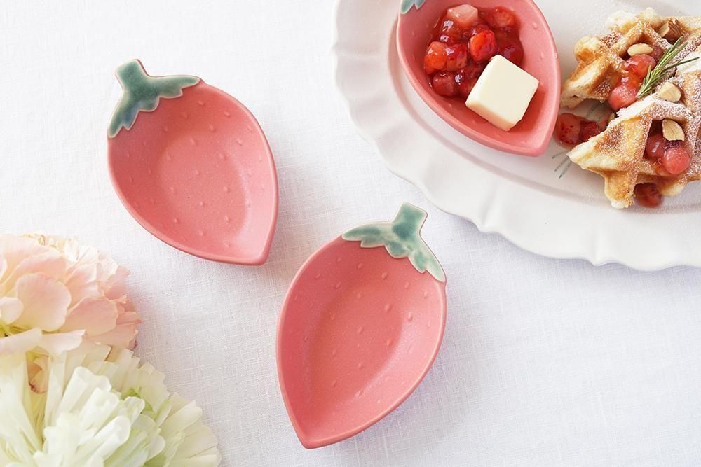 イ53 女子力高めのあの人へ / チャームラッピング付き - 益子焼の