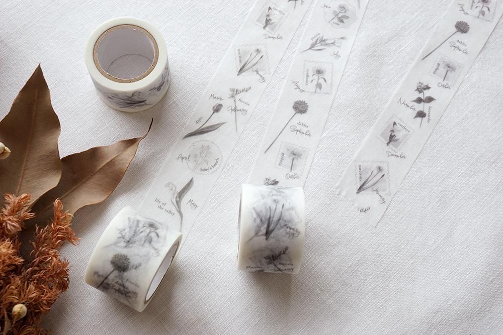 <img class='new_mark_img1' src='https://img.shop-pro.jp/img/new/icons13.gif' style='border:none;display:inline;margin:0px;padding:0px;width:auto;' />エ４８　　マスキングテープ 誕生花