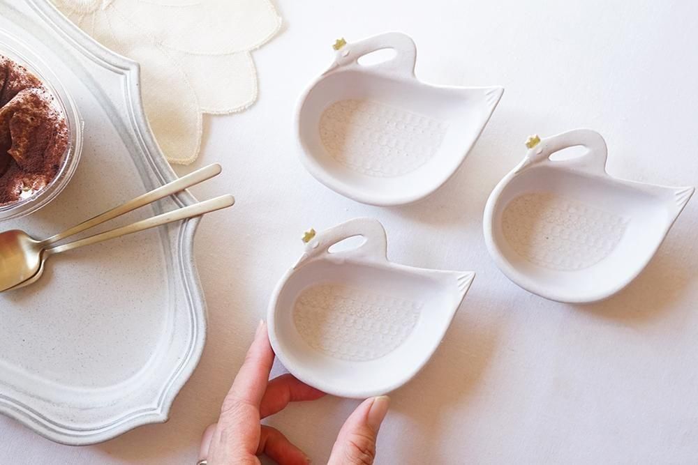 よしざわ窯 フライパン皿 益子焼 10枚セットホワイト5枚 チャコール5枚未