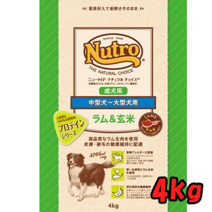 ニュートロ ナチュラルチョイス ラム＆玄米 中型犬～大型犬用 成犬用