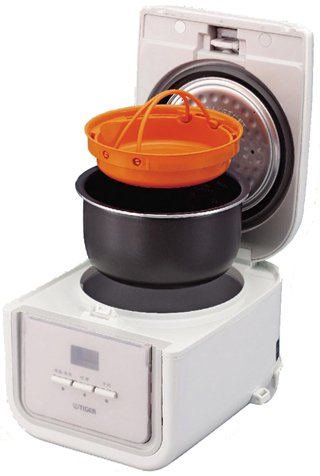 海外向け炊飯器】【220V】【230V】 タイガー魔法瓶 マイコン炊飯ジャー 3合炊き シンプルホワイト JAJ-A55S-WS