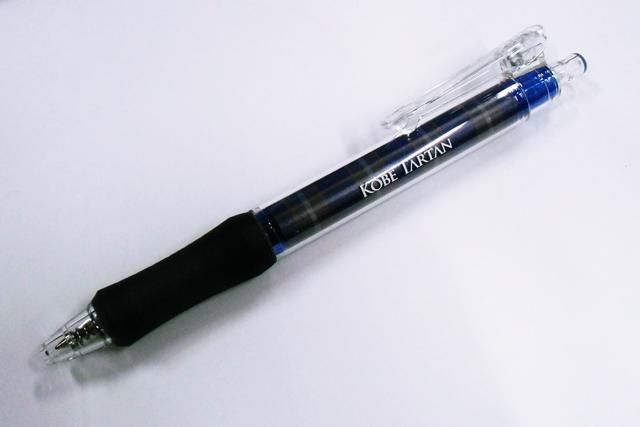 メール便対象商品 神戸タータン ノック式ボールペン 黒 メール便対象商品 神戸タータン ノック式ボールペン 黒