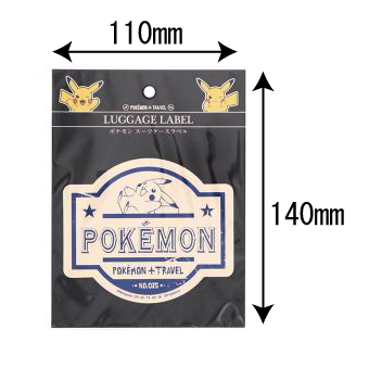 Gowell Pokemon Travel ポケモンスーツケースラベル Gowell Pokemon Travel ポケモンスーツケースラベル