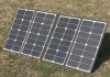 【日本国内用】 日章工業 四つ折り型 携行型ソーラーパネル NPS-101G