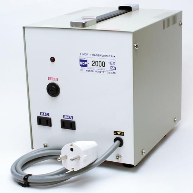 日章工業変圧器SPX-1600(220.240V-100V)