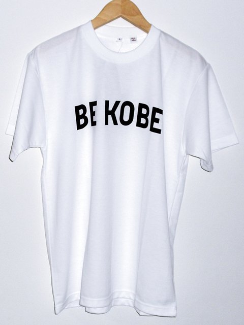 オリジナル BE KOBE Tシャツ (ホワイト/日本製/Mサイズ)