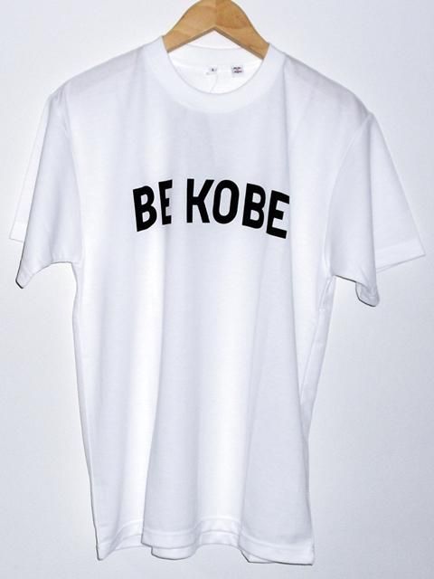 オリジナル Be Kobe Tシャツ ホワイト 日本製 Lサイズ オリジナル Be Kobe Tシャツ ホワイト 日本製 Lサイズ