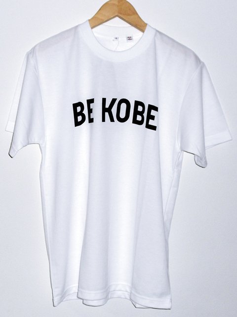 オリジナル BE KOBE Tシャツ (ホワイト/日本製/LLサイズ)