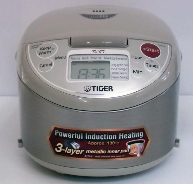 ポイントキャンペーン中 【海外向け】TIGER IH炊飯器 JKT-S18W 220V