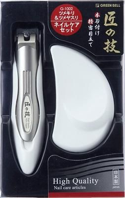 グリーンベル 匠の技 キャッチャー爪切り ツメヤスリ G 1002 グリーンベル 匠の技 キャッチャー爪切り ツメヤスリ G 1002