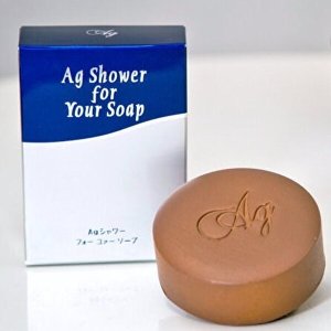 『Agシャワーフォーユアソープ』 銀イオン配合化粧石鹸