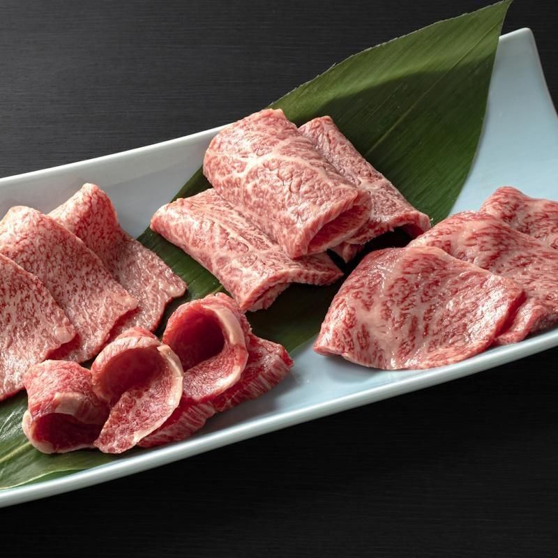 京都府産黒毛和牛<br>焼肉希少部位4種セット