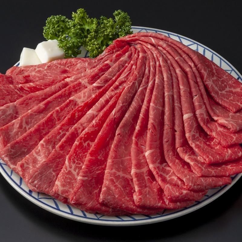 京都府産黒毛和牛<br>厳選赤身スライス