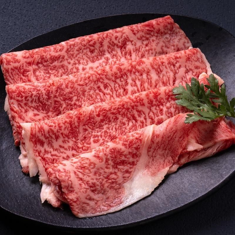 京都府産黒毛和牛<br>厳選霜降りスライス