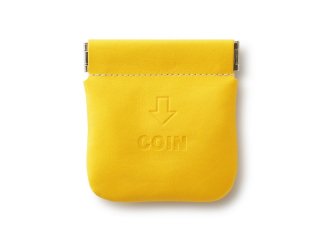 NEWコインケース イエロー - JOLI ALL LEATHER ITEMS オンラインショップ