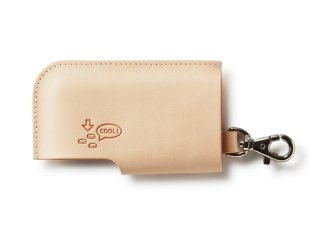 ミントタブレット ケース LARGE (for MINTIA BREEZE) ナチュラル - JOLI ALL LEATHER ITEMS  オンラインショップ