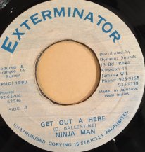 Ninja Man / GET OUT A HERE (USED)