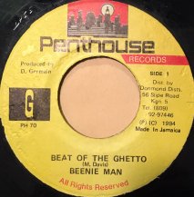 <img class='new_mark_img1' src='https://img.shop-pro.jp/img/new/icons41.gif' style='border:none;display:inline;margin:0px;padding:0px;width:auto;' />BEENIE MAN / BEAT OF THE GHETTO (USED)