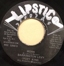 BARRINGTON LEVY  JIGSYKING / WORK (USED)