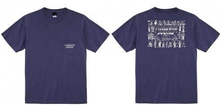 Pressure Sounds 100th Pocket T-ShirtNAVY(SIZE L) 