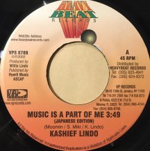 KASHIEF LINDO / MUSIC IS A PART OF ME (USED)