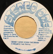 FRANKIE WILMOTT & CAPTAIN BARKEY / MONEY GONE DOWN THE DRAIN (USED)