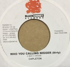 CAPLETON / WHO YOU CALLING NIGGER (USED)