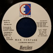 MERCILESS / MAN CONFUSE (USED)