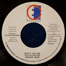 BEENIE MAN / DON'T DIS ME (USED)