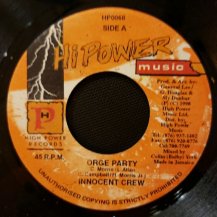 INNOCENT CREW / ORGE PARTY (USED)