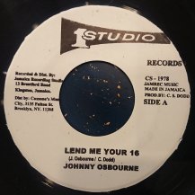 Johnny Osbourne / Lend Me Your 16 (USED)