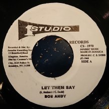 Bob Andy / Let Them Say (USED)