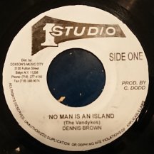  DENNIS BROWN / NO MAN IS AN ISLAND (USED)