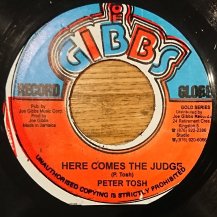 PETER TOSH / HERE COMES THE JUDGE (USED) 