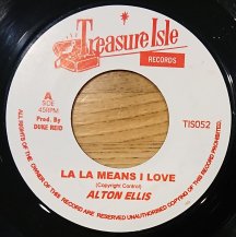 Alton Ellis / La La Means I Love (USED) 