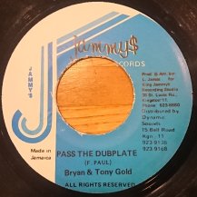 Brian & Tony Gold / Pass The Dubplate (USED)