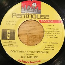 THE TAMLINS / DON'T BREAK YOUR PROMISE (USED)