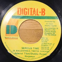 Admiral Tibet & Shabba Ranks & Ninja Man / Serious Time (USED)