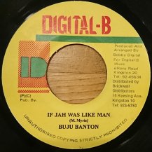 Buju Banton / If Jah Was Like Man (USED)
