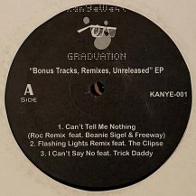 KANYE WEST / GRADUATION 'BONUS TRACKS, REMIXES, UNRELEASED' EP (USED)